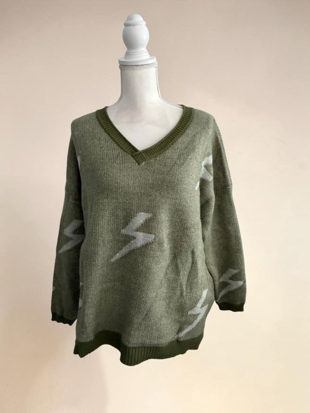 THREE BIRD NEST Green S Sweater Size Medium NEW NWT